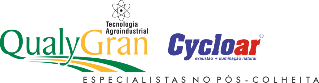 Qualygran - Cycloar - Tecnologia para exaustão em silo - Iluminação e aeração em silos Cycloar - armazenagem de grãos em silos