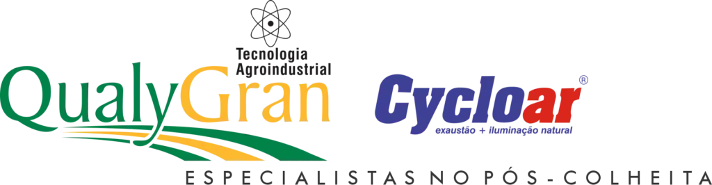 Qualygran - Cycloar - Tecnologia para exaustão em silo - Iluminação e aeração em silos Cycloar - armazenagem de grãos em silos